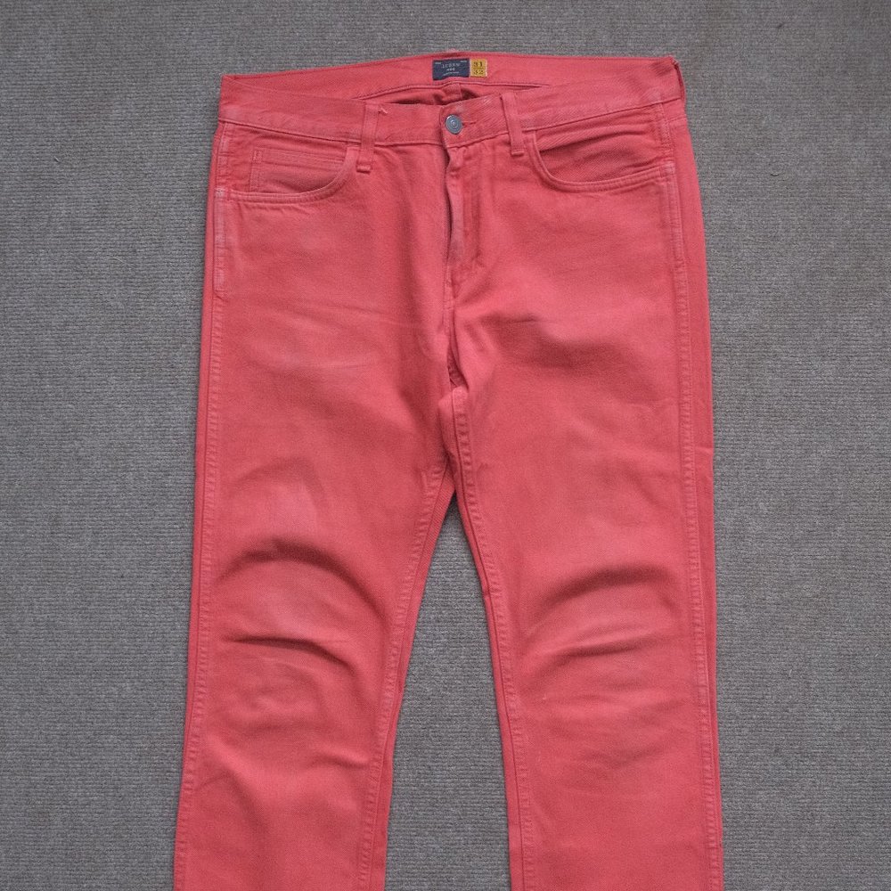 J. Crew Straight Denim Jeans 31/32
